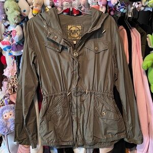 Michael Kors Green Utility Jacket